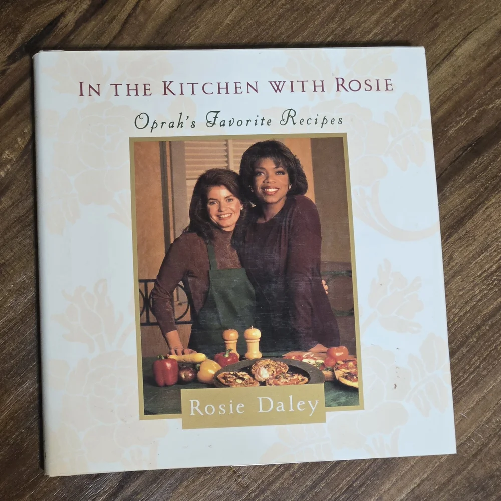 1994 Oprah Cookbook In The Kitchen With Rosie Daley